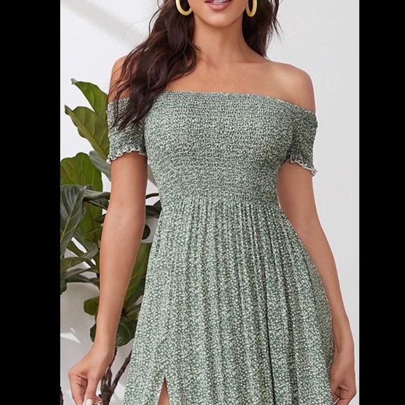 NWOT❣️BOHO FLORAL PRINT DRESS 😍 - Picture 5 of 7